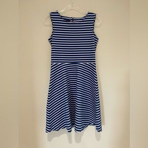 ☀️ Talbots Blue and White Striped Dress ☀️